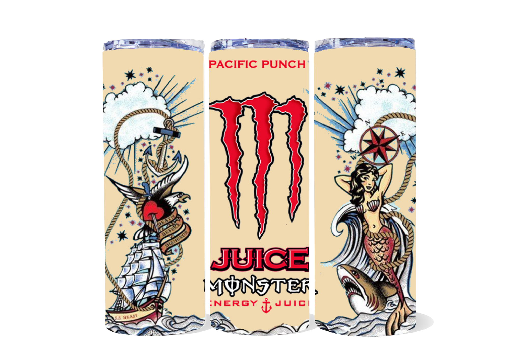 MONSTER ENERGY PACIFIC PUNCH