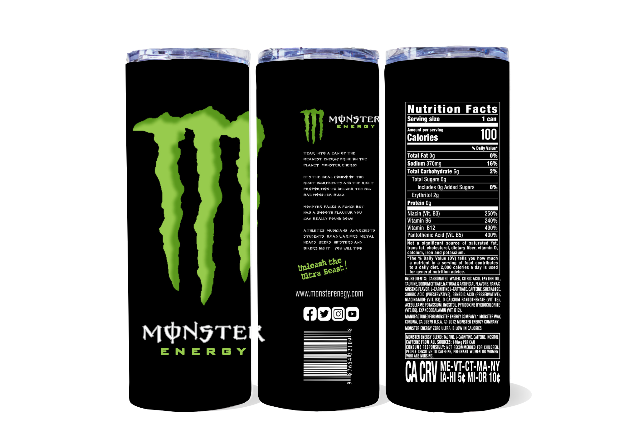 MONSTER ENERGY GREEN