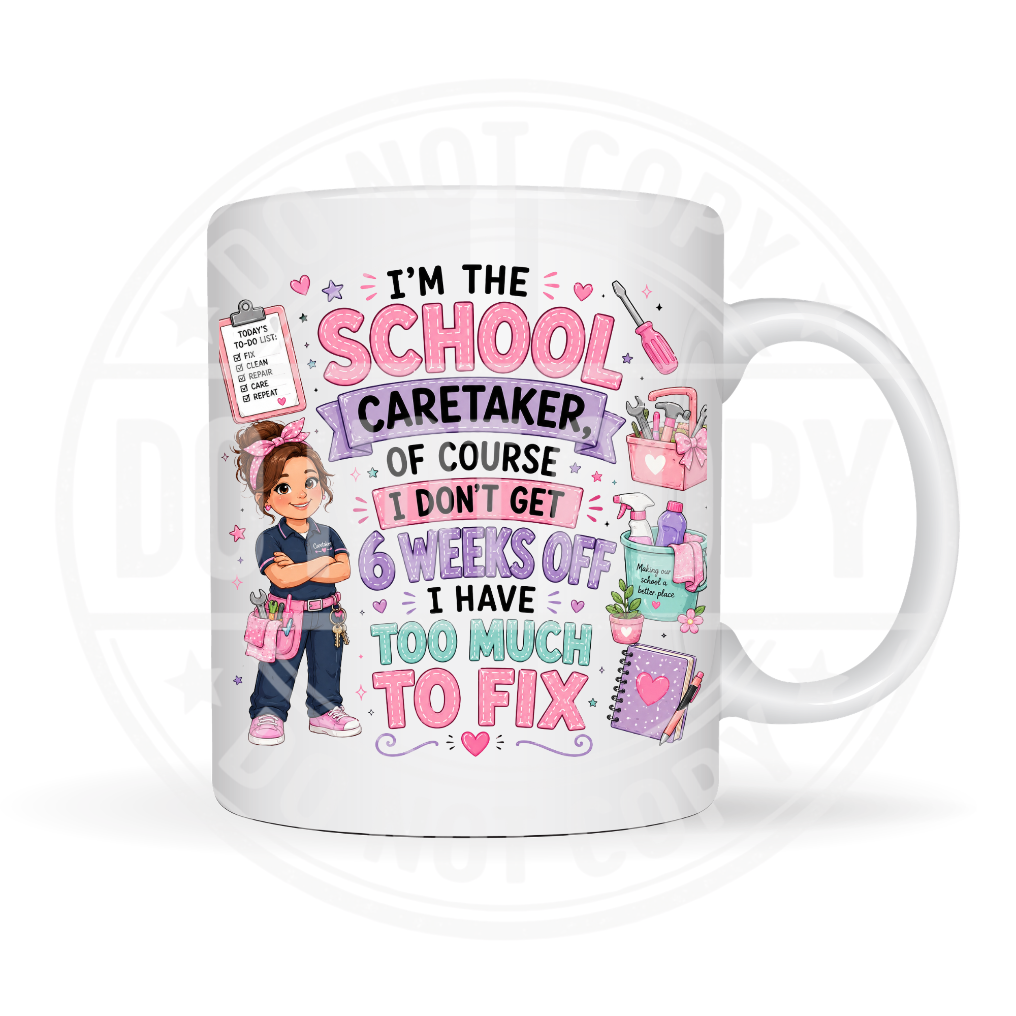 TEACHER MUG - CARETAKER FEMALE