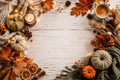 Autumn themed fragrance stickers design 7