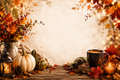 Autumn themed fragrance stickers design 5