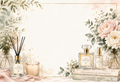 Perfume themed fragrance stickers design 6