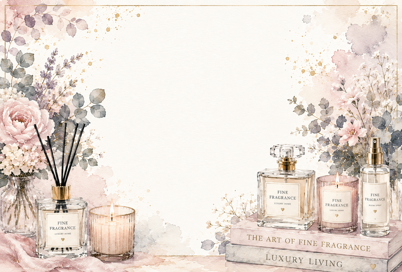 Perfume themed fragrance stickers design 5