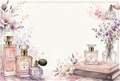 Perfume themed fragrance stickers design 3