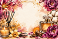 Perfume themed fragrance stickers design 1