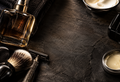 Aftershave themed fragrance stickers design 9