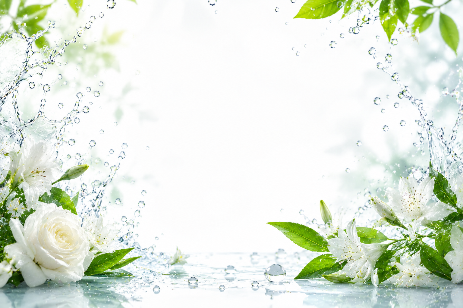 Fresh and clean themed fragrance stickers design 7