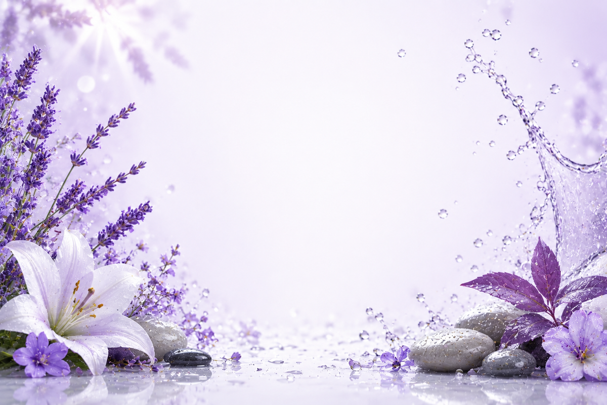 Fresh and clean themed fragrance stickers design 4