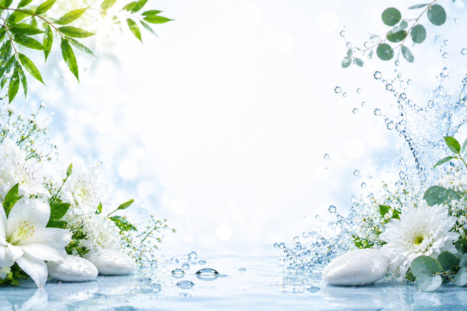 Fresh and clean themed fragrance stickers design 3