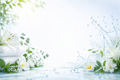 Fresh and clean themed fragrance stickers design 2