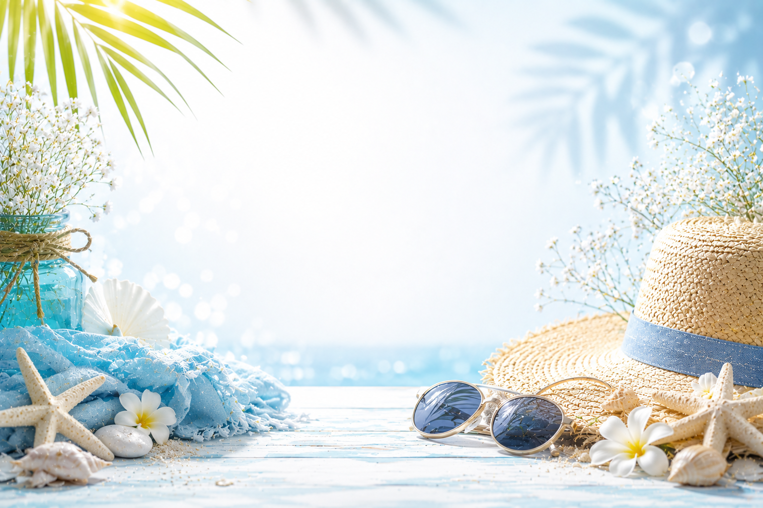 Summer themed fragrance stickers design 2