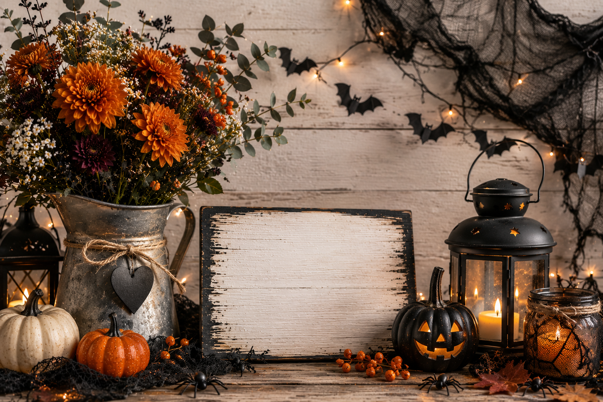 Halloween themed fragrance stickers design 8