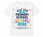Primary school leavers T-shirt front