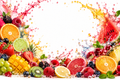 Fruity themed fragrance stickers design 1