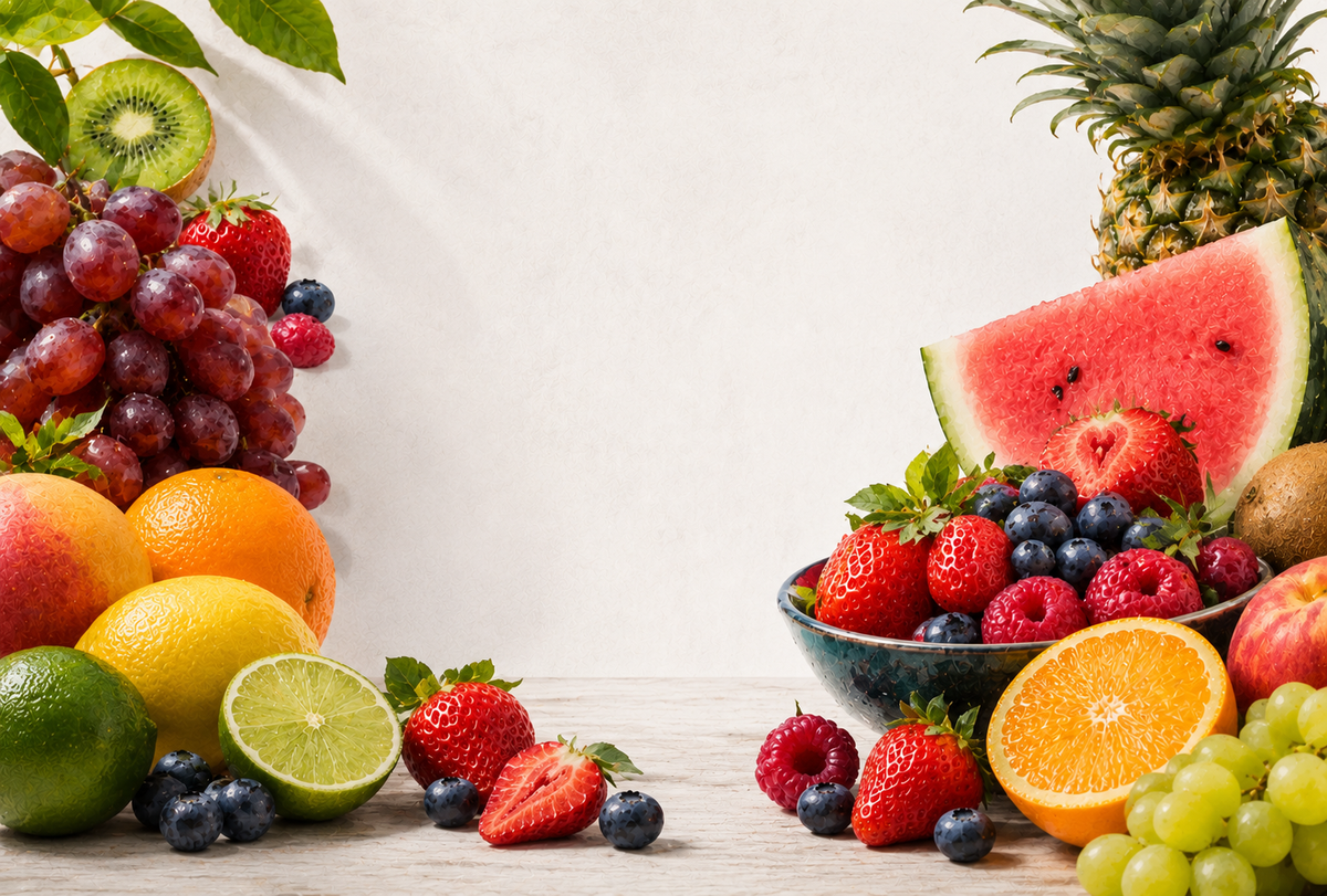 Fruity themed fragrance stickers design 5