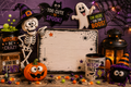 Halloween themed fragrance stickers design 6