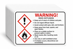 Custom printed safety cards pack of 10 design 3