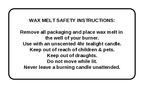 Custom printed safety labels design 1
