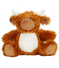 Personalised Printed Memory Bears - HIGHLAND COW