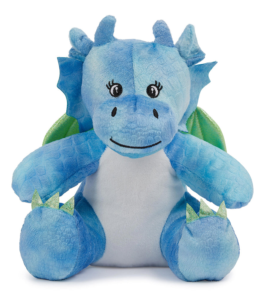 Personalised Printed Memory Bears - BLUE DRAGON