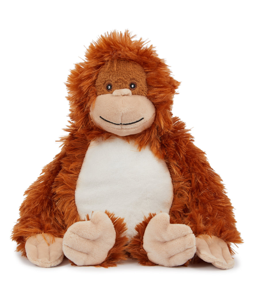 Personalised Printed Memory Bears - ORANGUTAN