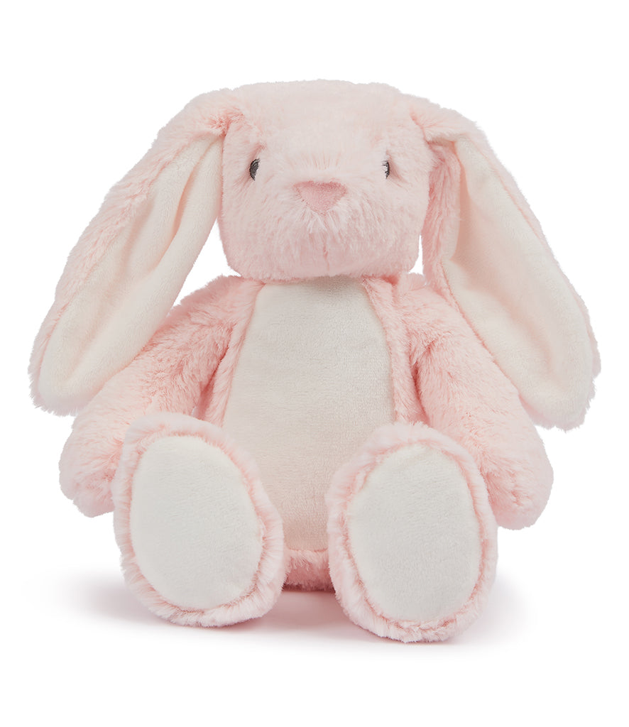 Personalised Printed Memory Bears - PINK BUNNY