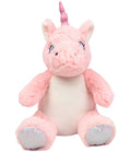 Personalised Printed Memory Bears - PINK UNICORN