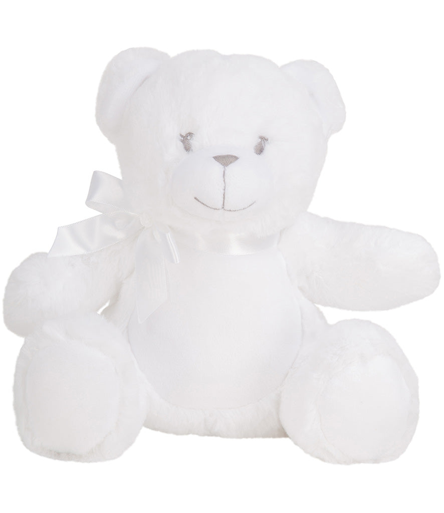 Personalised Printed Memory Bears - WHITE TEDDY