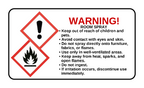 Custom printed safety labels design 3