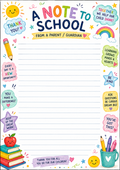 Funny School Note Notepad – A5, 40 Sheets