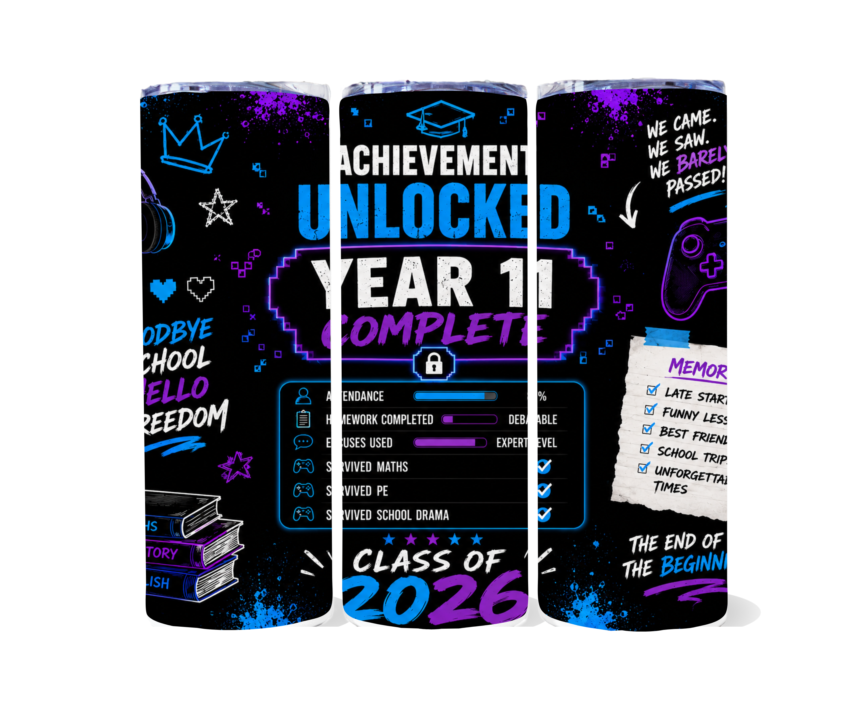 LEAVERS TUMBLER - YEAR 11 COMPLETE