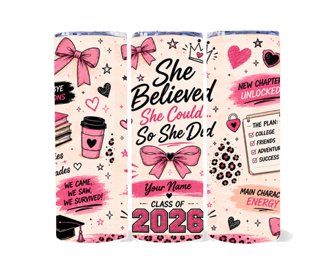 SCHOOL LEAVERS TUMBLERS