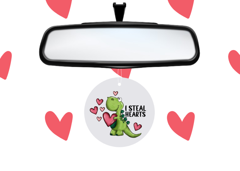 Custom printed car air freshener tags - example 3