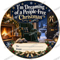 Christmas Chocolate Tub Label – People-Free Christmas