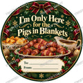 Christmas Chocolate Tub Label – Pigs in Blankets