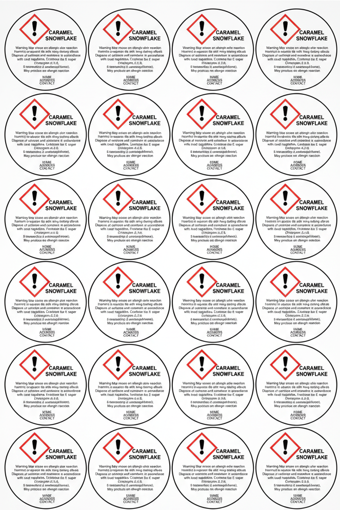 CLP Label Sheet 4x6