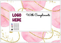 Custom printed compliment slips pack of 30