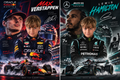 Personalised F1 inspired metal print design examples