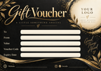 Personalised A6 gift voucher design 6