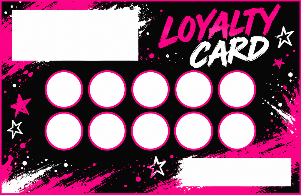 Loyalty card design 1