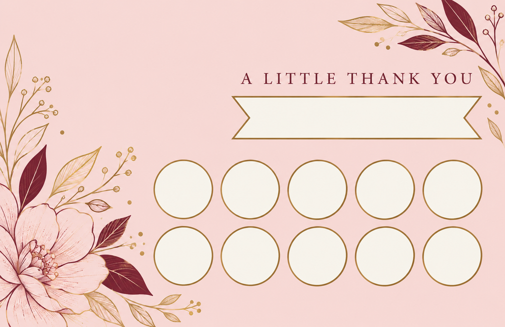 Loyalty card design 3