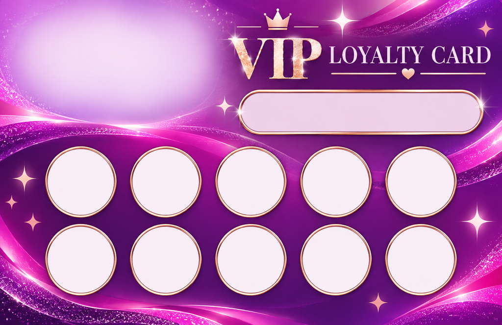 Loyalty card design 7