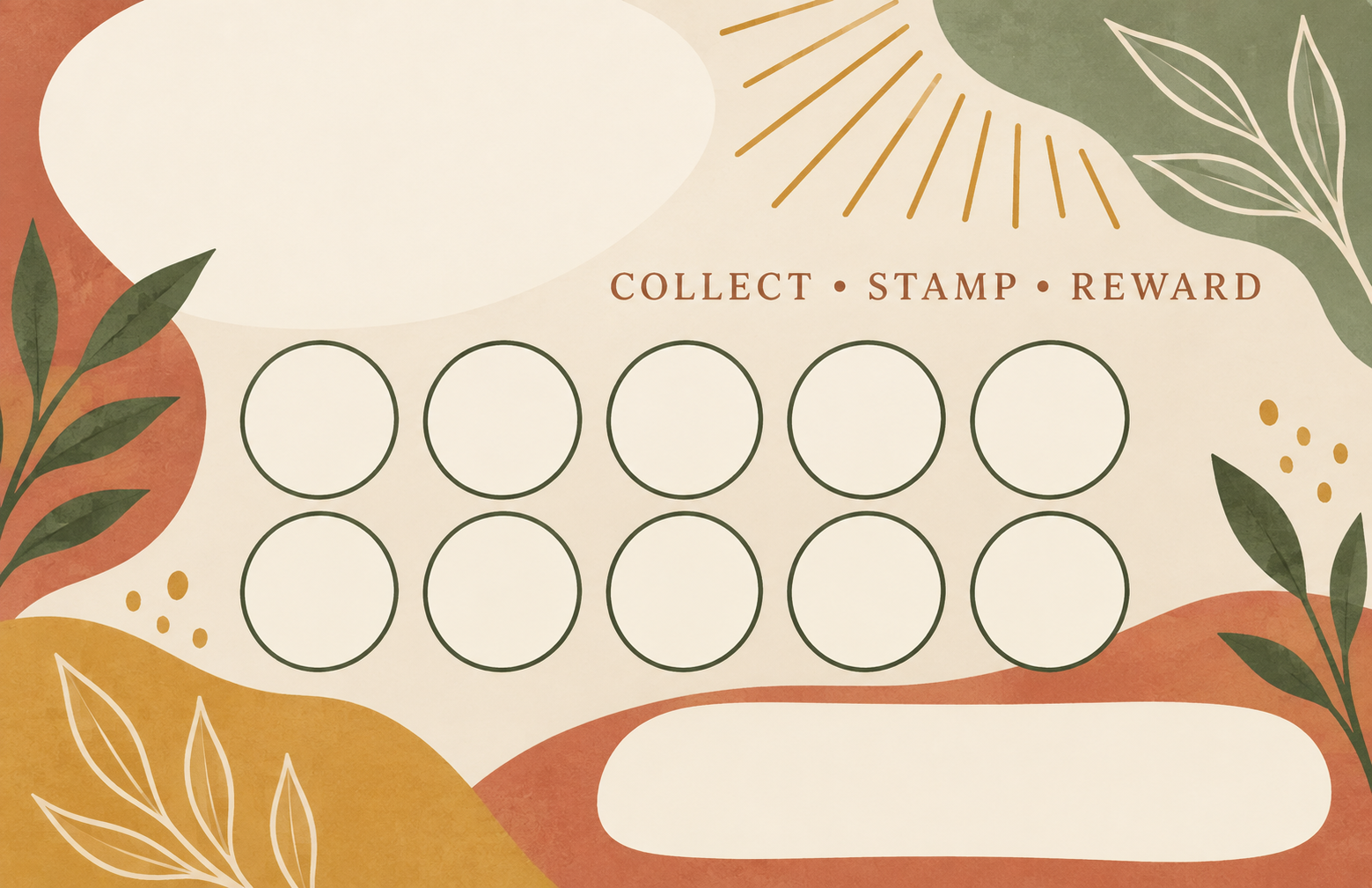 Loyalty card design 8