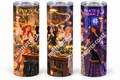 Practical Magic 2 magical kitchen 20oz skinny tumbler shown from three angles