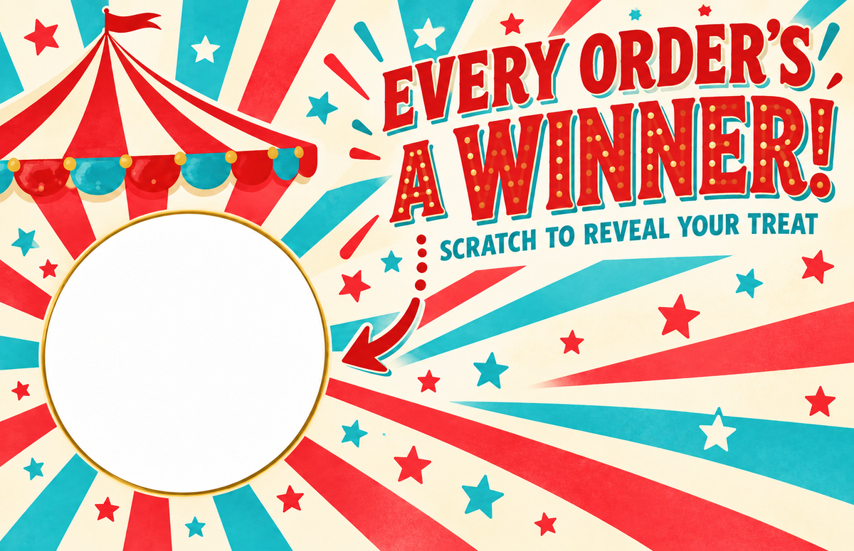 Scratch card design 10