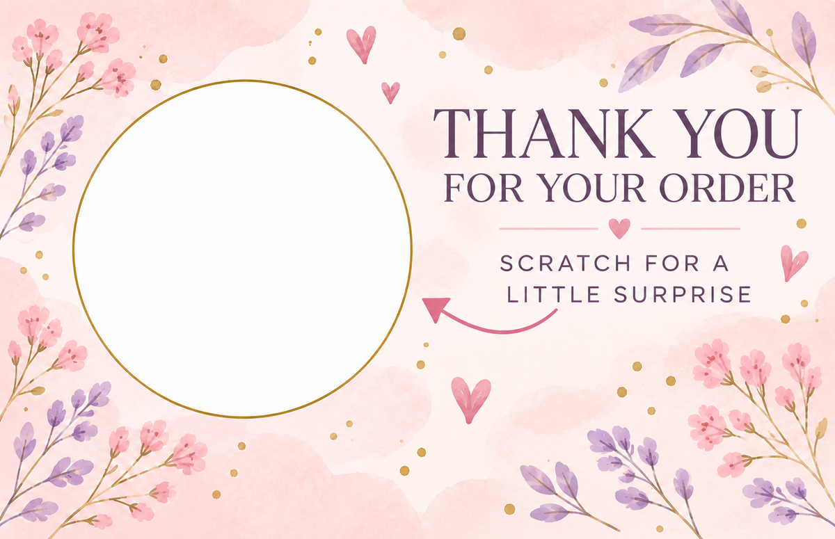 Scratch card design 2