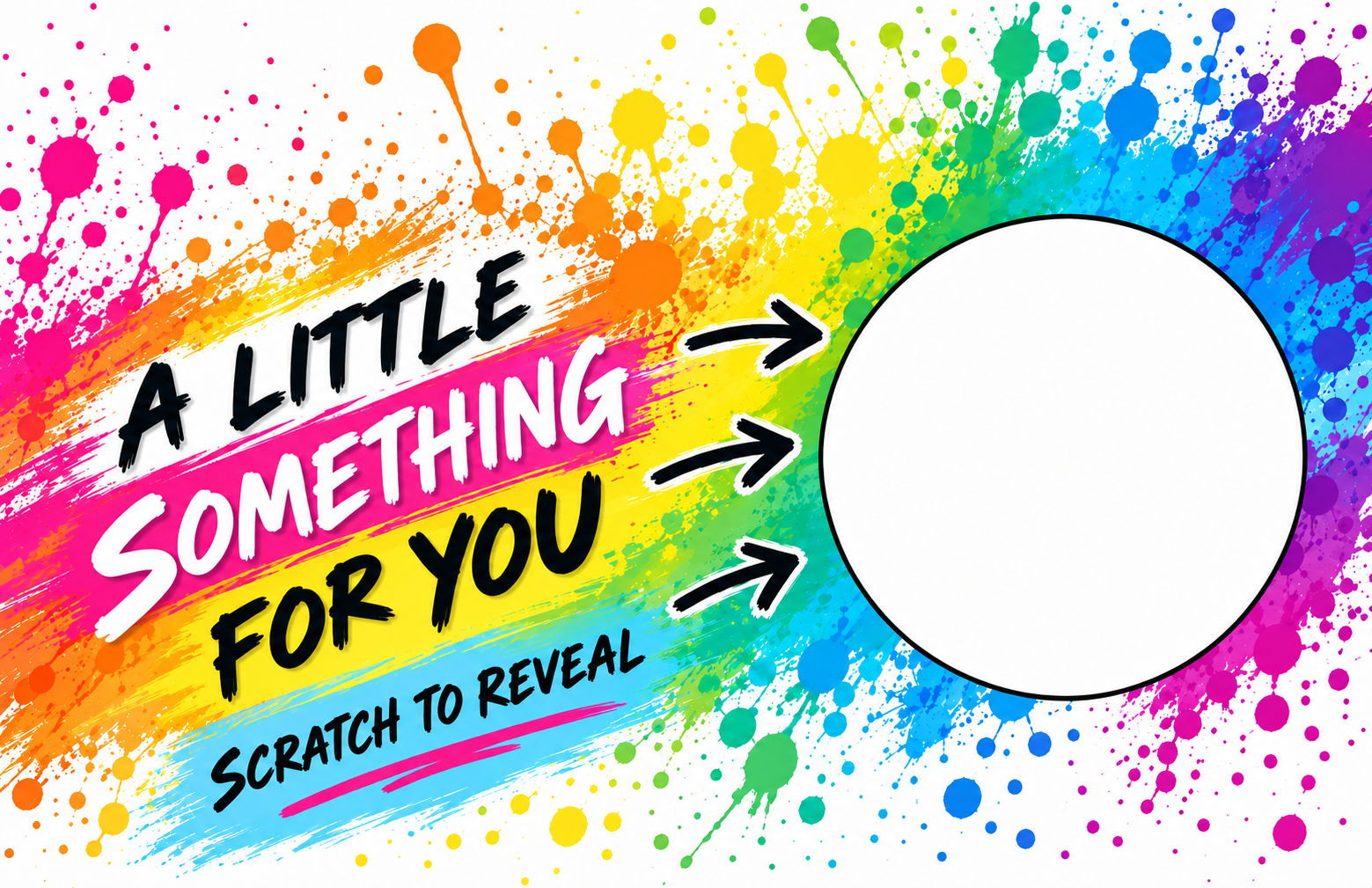 Scratch card design 6