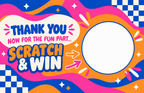 Scratch card design 9